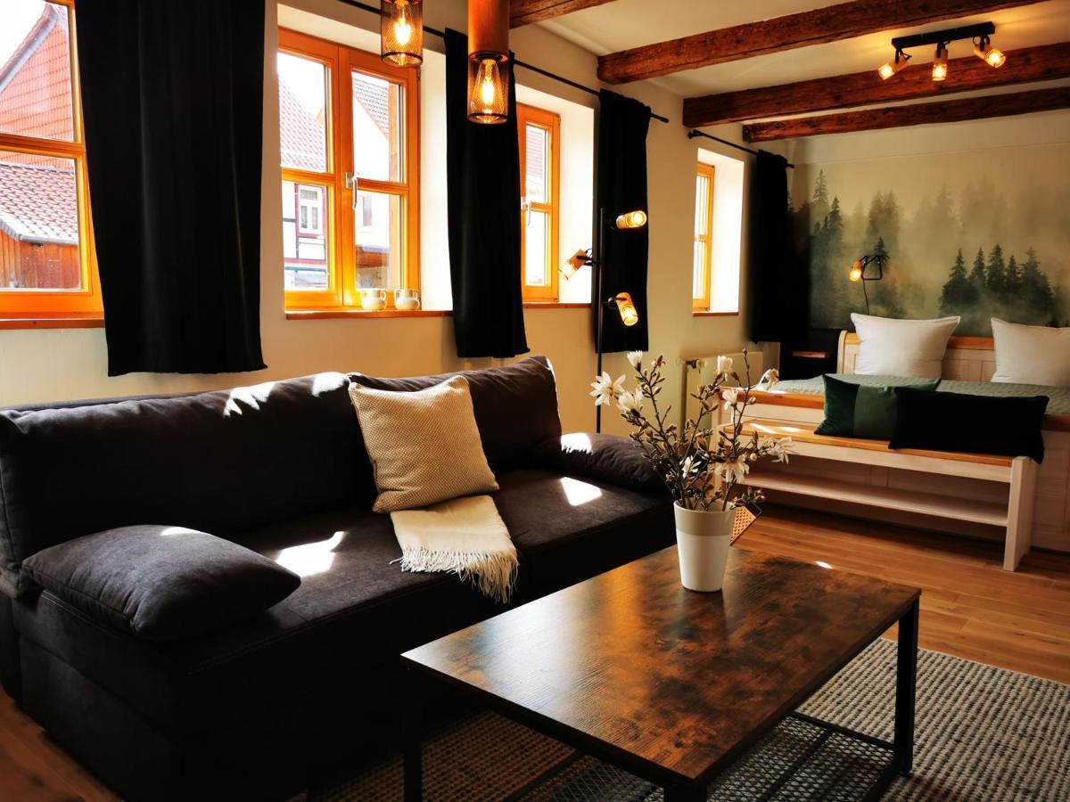 Appartement Haselnuss à Ilsenburg Extérieur photo